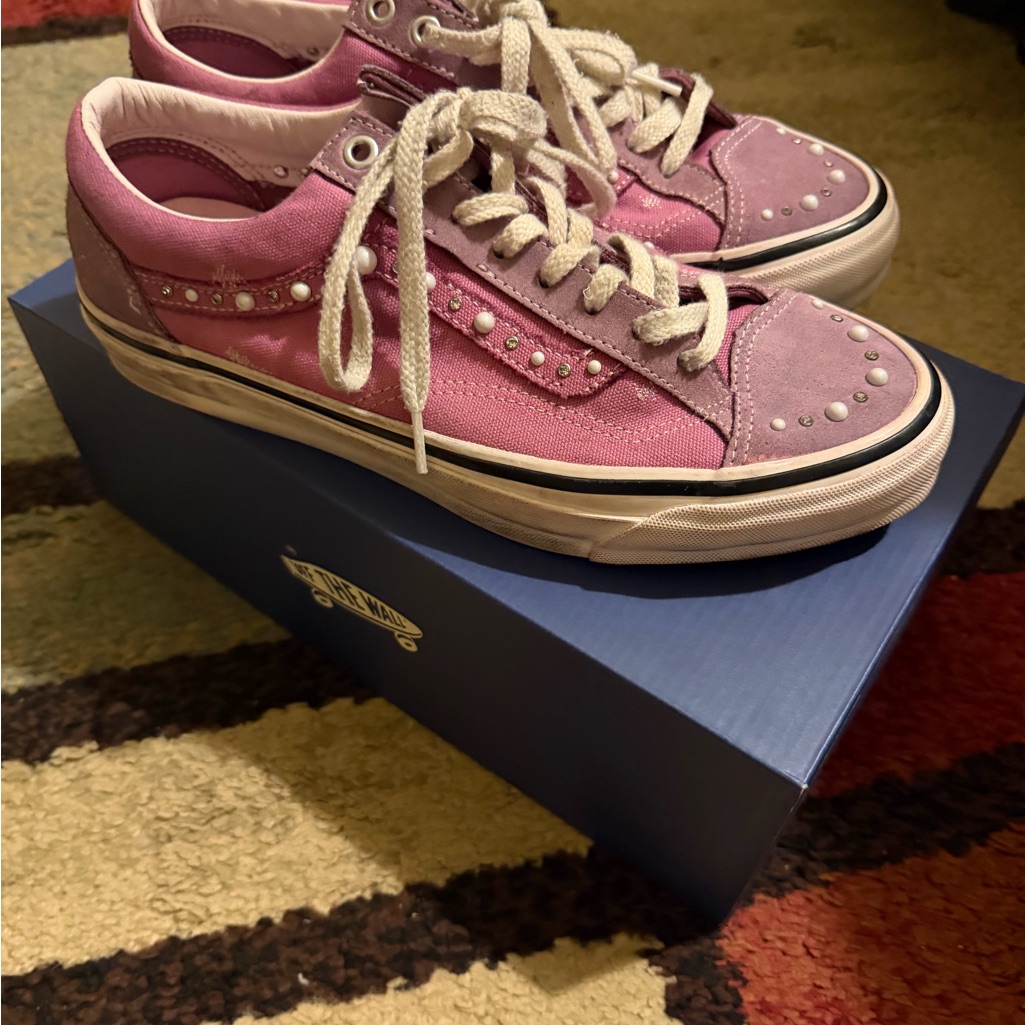 Vans Pink Studded Men's Shoes